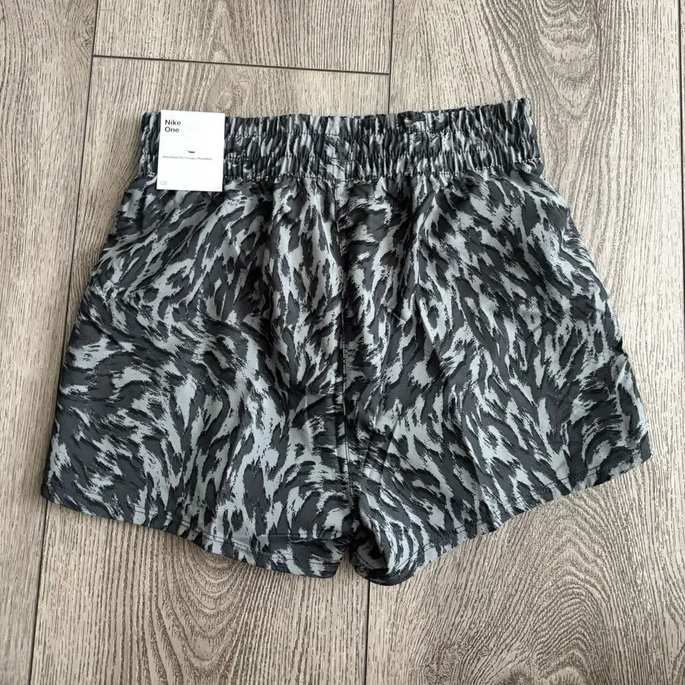 Nike Gray Athletic Shorts with Modern Design